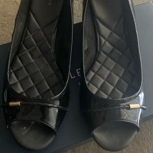 Cole Haan Emory Wedge Braided Peep Toe